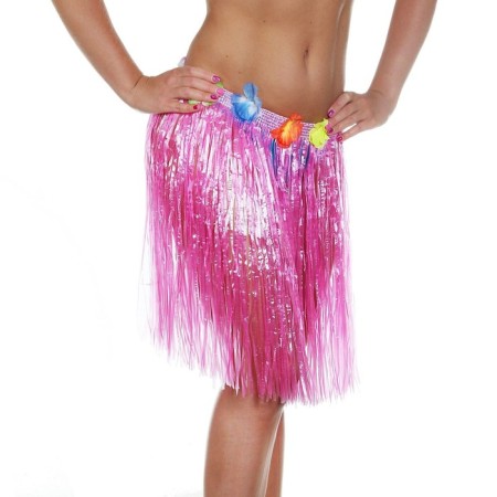 Hawaiian skirt, pink color