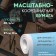 Large-scale cordial paper, 60 g/m², 87 cm, 10 m, blue color