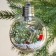New Year's Christmas ball "warm and cozy evenings", for the New Year, d = 8 cm.