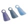 Spoon for Solomon shoes, 11.5 cm, thickness 1 mm, metal, color mix