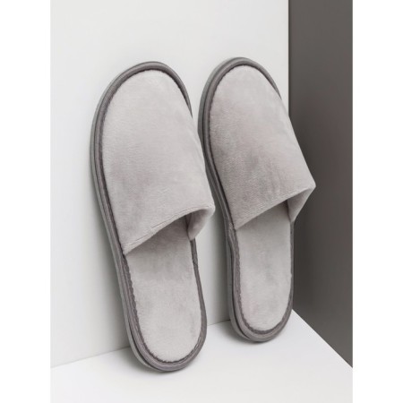 Women's slippers Amaro Home, size 36-38, gray color-1