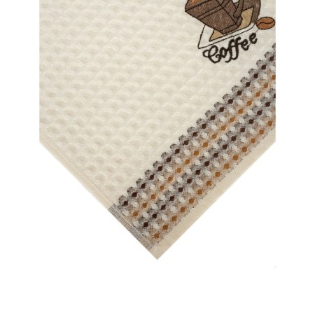 A set of wuffed napkins Diva Afrodita Ceylin "Coffee", size 35x50 cm, 6 pcs-6