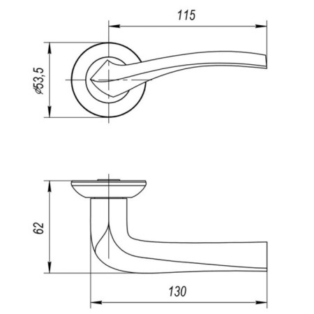 Separate handle Gloria JR CF-17 coffee-1