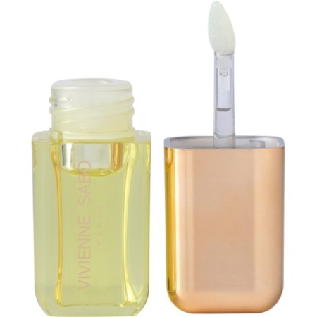 Vivienne Sabo Sirop de Fruits lip oil, tone 01 translucent yellow, citrus aroma-4