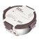 Smart Solutions lunch box, glass cover, 650 ml, plum color