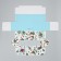 Box for confectionery products with the Window "New Year", 26 x 10 x 8 cm, New Year
