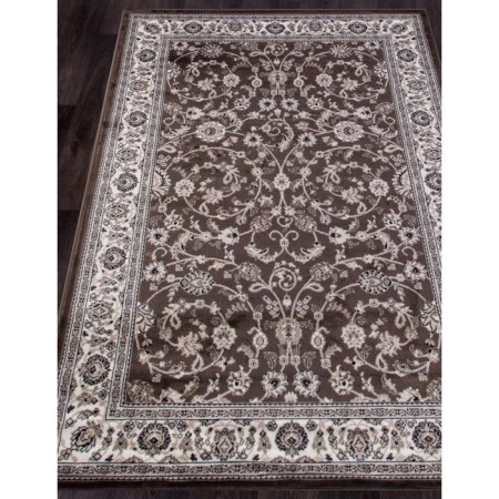 Rectangular carpet Merinos Valencia Deluxe, size 150x400 cm, color Brown-1