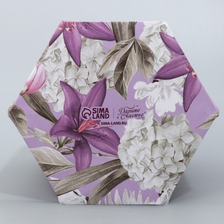 Aquabox for flowers "Flowers", 14.5 x 14.5 x 14.5 cm-6
