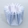 Aquabox for flowers "Text", 18 x 18 x 18 cm