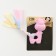 Premium chewing pier toy "Cow", 10.5 x 6.5 x 3.5 cm, pink