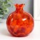 VAZA "Pomegranate" 10 cm, red