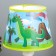 Board lamp "Dinosaurs" E14 15W green 20x20x30 cm Risalux