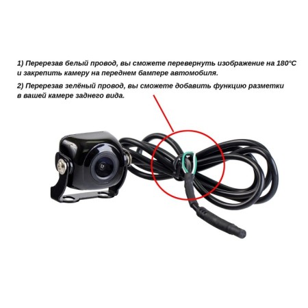 Rear view camera InterPower IP-860 F/R-2