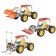 Metal constructor "Stroykhnika", 3 assembly options, 122 details
