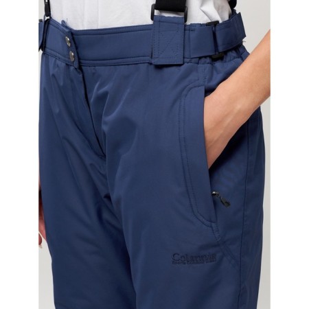 Semi-combinezone ski female, dark blue color, size 50-15