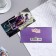 Money envelope "Happy Birthday!" bridge, bills, glitter, 16x8cm