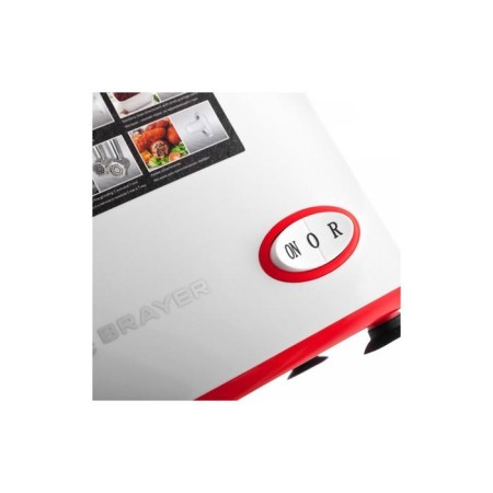 Brayer BR1603, 1500 W meat grinder, 2 kg/min, reverse, 5 nozzles, red-2