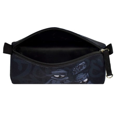 Penal soft, 1 department, 85 x 200 x 65 mm, voluminous, Phoenix "Buntar spirit" Black 65362-2
