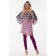 Female trousers, size 46, fuchsia color