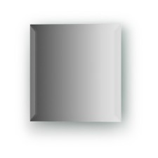 Mirror tiles with fake 15 mm, square 20 x 20 cm, silver EvoForm