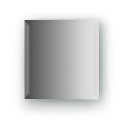 Mirror tiles with fake 15 mm, square 20 x 20 cm, silver EvoForm