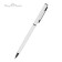 Balloon -bearing handle, 0.7 mm, BrunovisConti Palermo, Blue rod, metal case Soft Touch White, in a lilac case