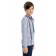Longslit for the boy Pelican, height 140 cm, white color