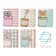 Notebook of 12 sheets in the slanting line "Pocket animals", covered Cardboard, VD LAK, OFSET BOLK, MIX