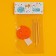 Skewers "Pumpkin", set of 3 pcs.