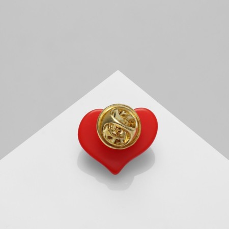Heart icon, red color in gold-3