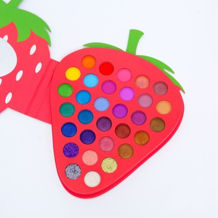 Palette of shadow shadows "strawberries", 30 colors-3