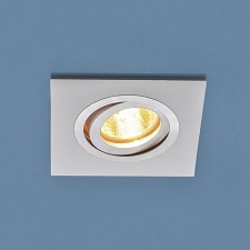 Светильник 1051/1, IP20, 35 Вт, G5.3, d=75 мм, цвет белый