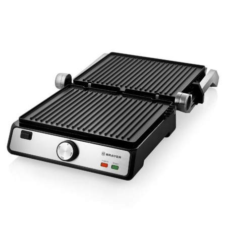 Electric Grill Brayer BR2002, 2000 W, anti -stick coating, 29x26 cm-1