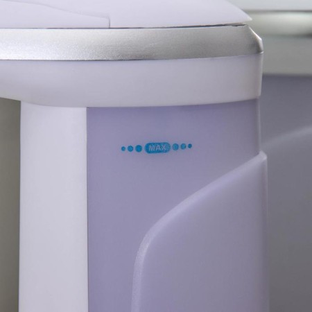 Dispenser for antiseptic/liquid soap touch, 380 ml, on batteries, white color-5