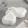 Menzhitsa ceramic 2 cells “Pear”, 25 × 19 × 3 cm