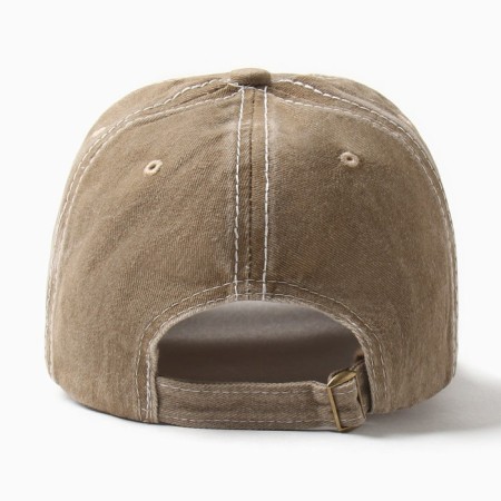 Men's cap Minaku "Leopard", sandy color, rr 56-58-2