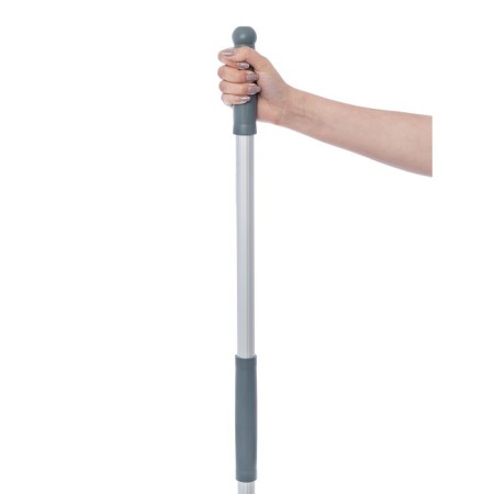 The handle of aluminum telescopic clicking, 100-180 cm-4