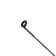 Winter fishing rod, plastic handle, guide fishing lines, red, HFB-15