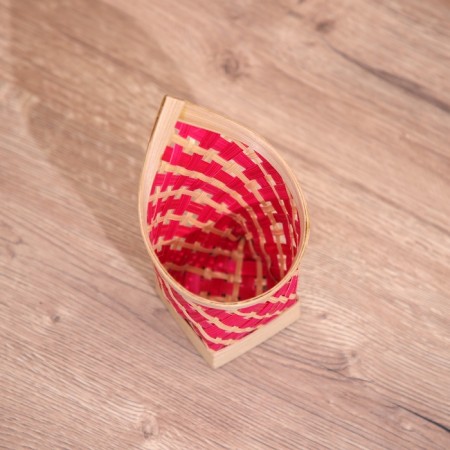 Vaska wicker, from bamboo 10x14x17 cm-3