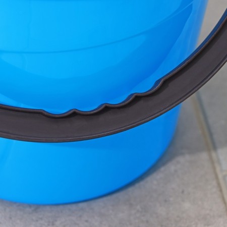 A round bucket, 5 l, d = 22 cm, h = 19.5 cm, blue color-3