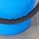 A round bucket, 5 l, d = 22 cm, h = 19.5 cm, blue color