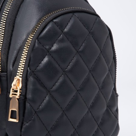 Bag Cross-Bodi with a zipper, black color-5