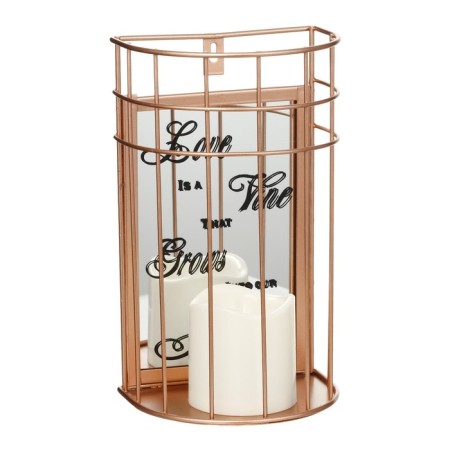 Spinker "candle" LED from batteries 3AAA copper 15x11x25 cm Risalux-7