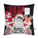 Bad Santa Pill-pillow, pillow 40*40 ± 3 cm, plaid 100*150 cm 100%p/e, 280 g/m2