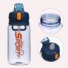 Water bottle, 600 ml, Sport, 21 x 7.9 x 6.7 cm, blue