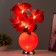 Night Poansettia 9XLED 4000K Red 15x15x40cm Risalux