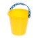 Set for playing in sand No. 110: bucket, 4 molds for sand, robberies