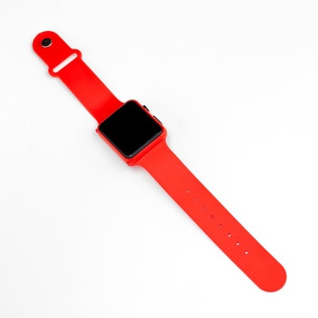 Electronic watch watches with silicone strap-3