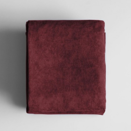 Set of curtains "Tina", size 2x145x270 cm, burgundy color-3
