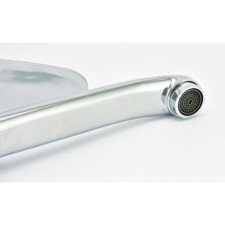 Juguni Dorado shell mixer, one -leaf, with flexible eyeliner, chromium color-4